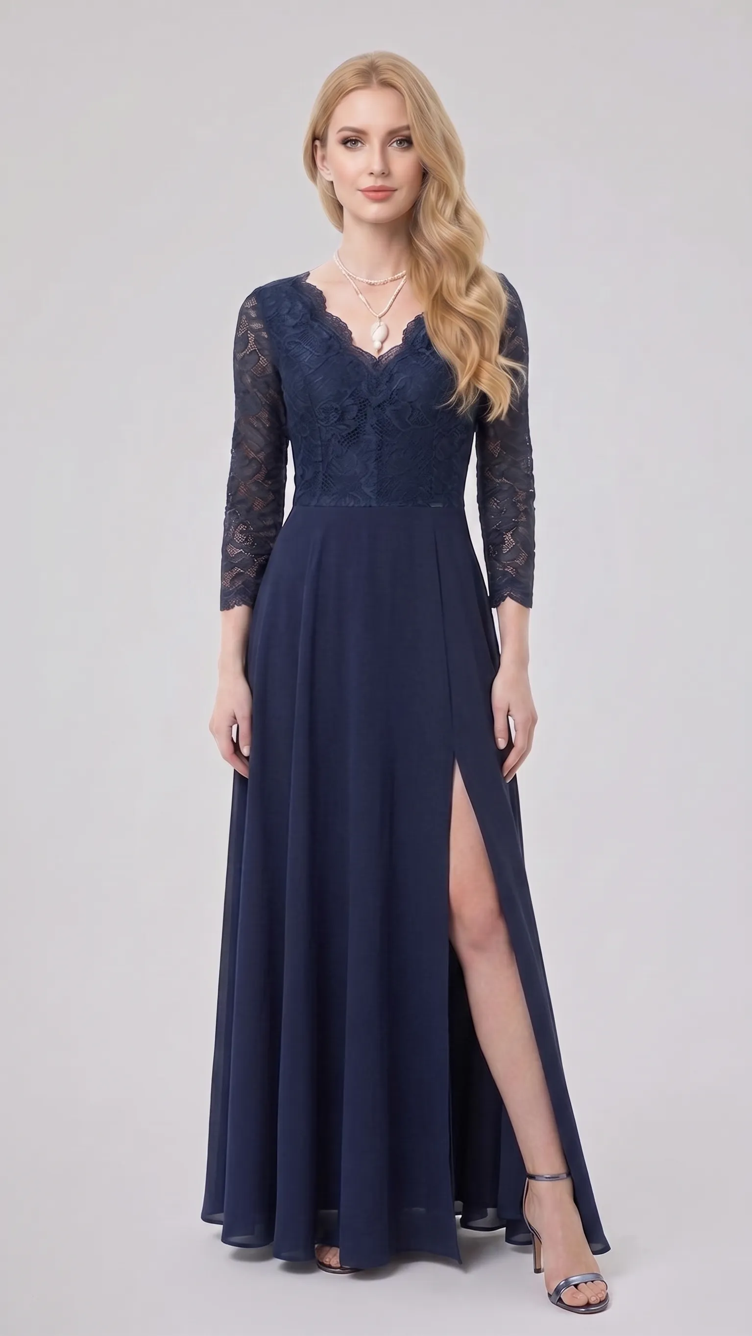 Amber Csipkés Maxi Ruha